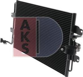 AKS Dasis 042210N - Condenser, air conditioning car-mod.net