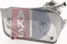 AKS Dasis 056029N - Oil Cooler, automatic transmission car-mod.net