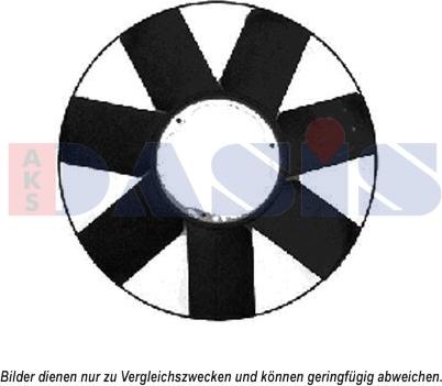 AKS Dasis 058029N - Fan Wheel, engine cooling car-mod.net