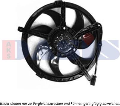 AKS Dasis 058077N - Fan, radiator car-mod.net