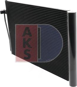 AKS Dasis 052000N - Condenser, air conditioning car-mod.net
