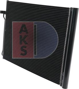 AKS Dasis 052019N - Condenser, air conditioning car-mod.net