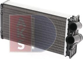 AKS Dasis 069002N - Heat Exchanger, interior heating car-mod.net