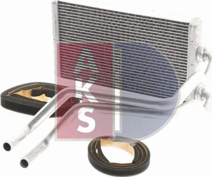 AKS Dasis 069019N - Heat Exchanger, interior heating car-mod.net