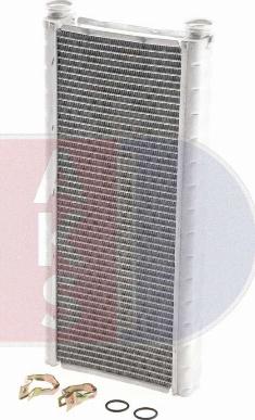 AKS Dasis 069018N - Heat Exchanger, interior heating car-mod.net