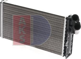 AKS Dasis 069150N - Heat Exchanger, interior heating car-mod.net