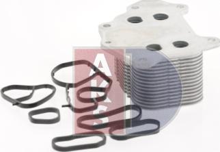 AKS Dasis 066004N - Oil Cooler, engine oil car-mod.net