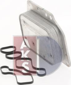 AKS Dasis 066011N - Oil Cooler, engine oil car-mod.net