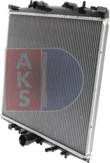AKS Dasis 060049N - Radiator, engine cooling car-mod.net