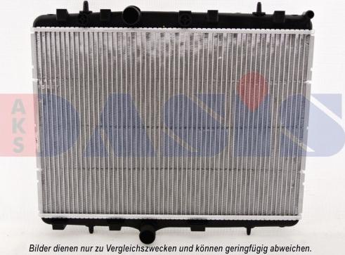 AKS Dasis 060051N - Radiator, engine cooling car-mod.net