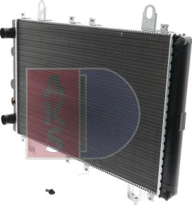AKS Dasis 060120N - Radiator, engine cooling car-mod.net