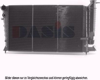 AKS Dasis 060740N - Radiator, engine cooling car-mod.net