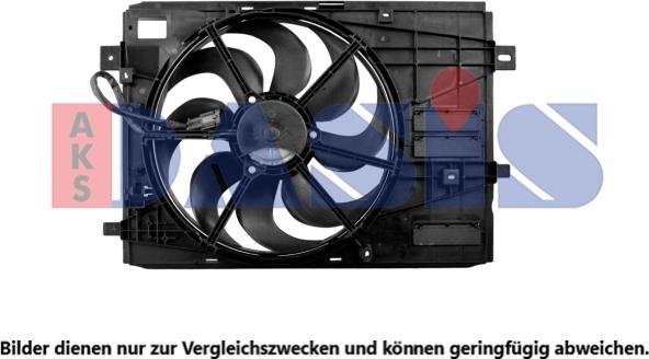 AKS Dasis 068099N - Fan, radiator car-mod.net