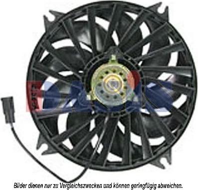 AKS Dasis 068031N - Fan, radiator car-mod.net
