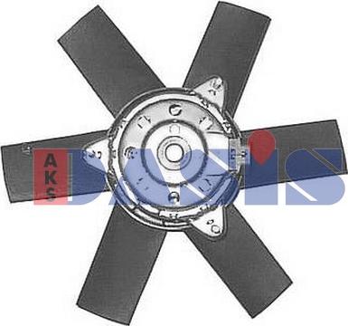 AKS Dasis 068075N - Fan, radiator car-mod.net