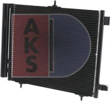 AKS Dasis 062004N - Condenser, air conditioning car-mod.net