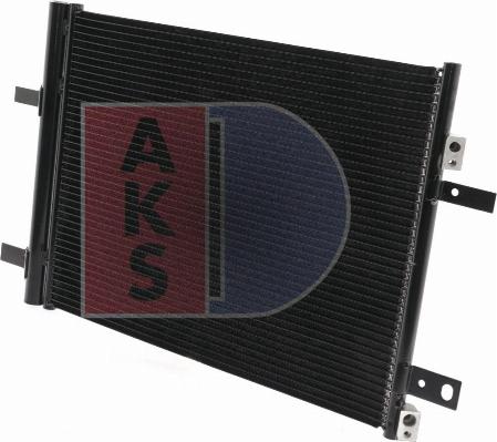 AKS Dasis 062026N - Condenser, air conditioning car-mod.net