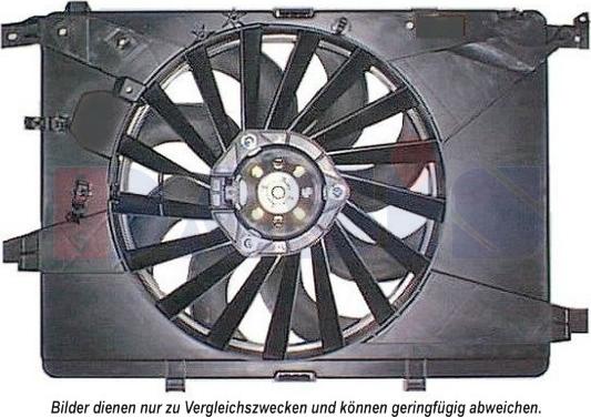 AKS Dasis 018010N - Fan, radiator car-mod.net