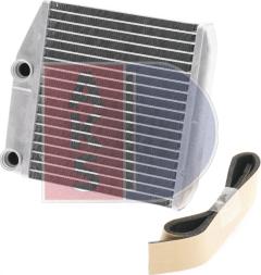 AKS Dasis 089016N - Heat Exchanger, interior heating car-mod.net