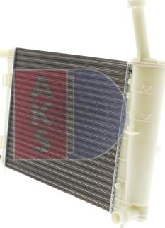 AKS Dasis 080008N - Radiator, engine cooling car-mod.net