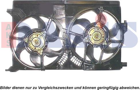 AKS Dasis 088152N - Fan, radiator car-mod.net