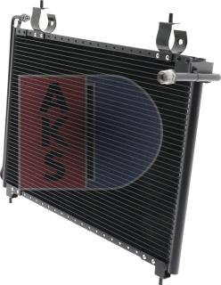 AKS Dasis 022140N - Condenser, air conditioning car-mod.net