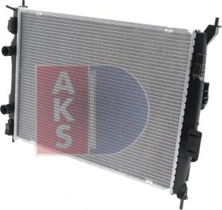 AKS Dasis 070185N - Radiator, engine cooling car-mod.net