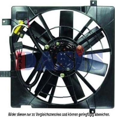 AKS Dasis 198006N - Fan, radiator car-mod.net