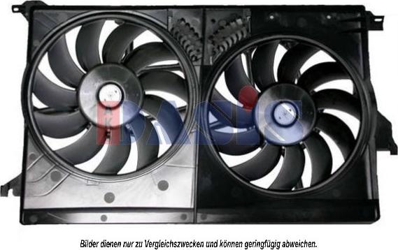 AKS Dasis 198013N - Fan, radiator car-mod.net