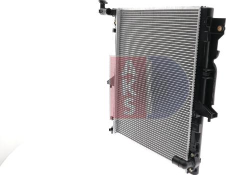 AKS Dasis 140098N - Radiator, engine cooling car-mod.net