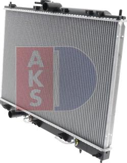 AKS Dasis 140006N - Radiator, engine cooling car-mod.net