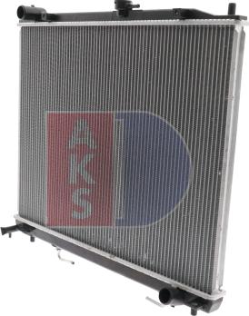 AKS Dasis 140016N - Radiator, engine cooling car-mod.net