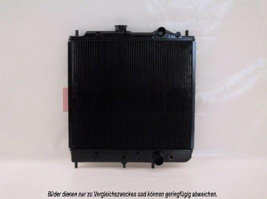 AKS Dasis 140210N - Radiator, engine cooling car-mod.net
