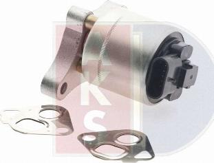 AKS Dasis 155016N - EGR Valve car-mod.net