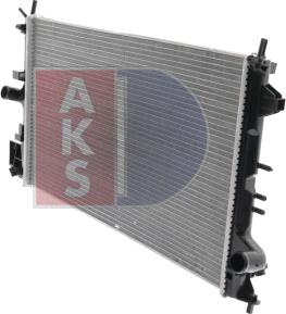 AKS Dasis 150091N - Radiator, engine cooling car-mod.net