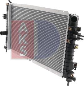 AKS Dasis 150065N - Radiator, engine cooling car-mod.net
