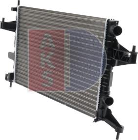 AKS Dasis 150011N - Radiator, engine cooling car-mod.net