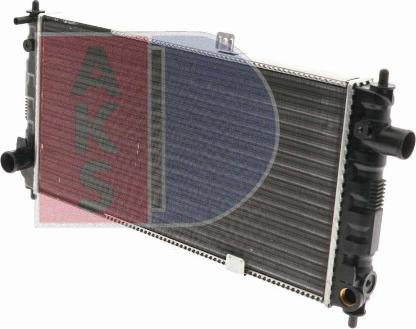 AKS Dasis 150160N - Radiator, engine cooling car-mod.net
