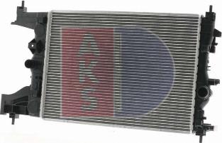 AKS Dasis 150101N - Radiator, engine cooling car-mod.net
