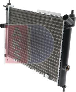 AKS Dasis 151450N - Radiator, engine cooling car-mod.net