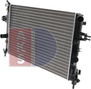 AKS Dasis 151640N - Radiator, engine cooling car-mod.net