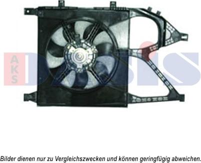 AKS Dasis 158049N - Fan, radiator car-mod.net