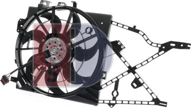 AKS Dasis 158032N - Fan, radiator car-mod.net