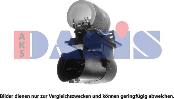 AKS Dasis 158145N - Resistor, interior blower car-mod.net