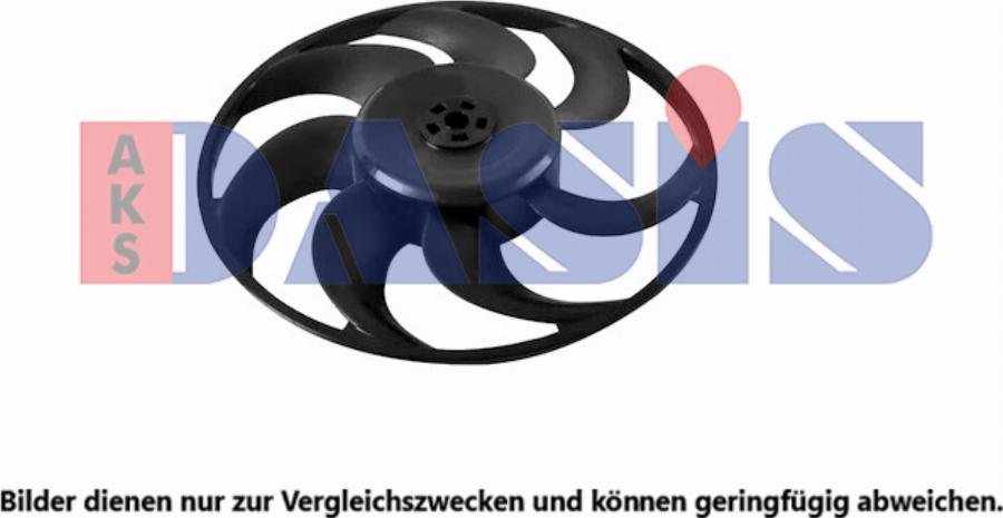 AKS Dasis 158165N - Fan, radiator car-mod.net