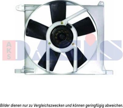 AKS Dasis 158300N - Fan, radiator car-mod.net