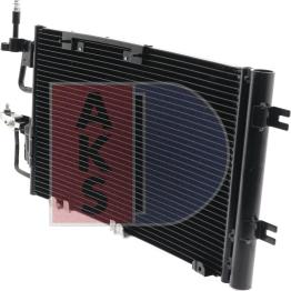 AKS Dasis 152003N - Condenser, air conditioning car-mod.net