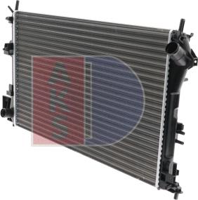AKS Dasis 152014N - Radiator, engine cooling car-mod.net