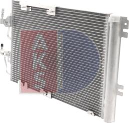 AKS Dasis 152015N - Condenser, air conditioning car-mod.net