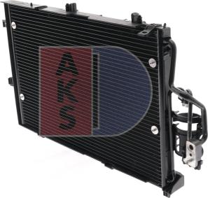 AKS Dasis 152018N - Condenser, air conditioning car-mod.net